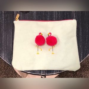 Retro Flamingo Make Up Bag